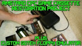 Retro Special – Amstrad Cassette Restoration Project + GoTek Floppy Emulator