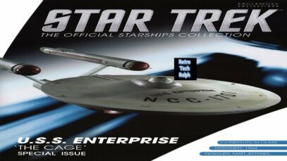 Star Trek Official Starship Collection By Eaglemoss. Bonus 25 – The Cage USS Enterprise 2254