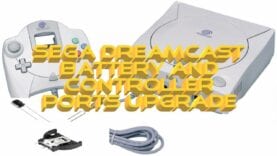 Sega Dreamcast Battery and Controller Ports Upgrade