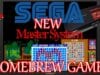 Sega Master System Homebrew Games 2020