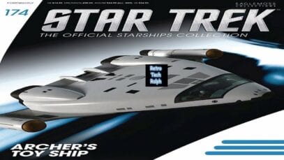 Star Trek Official Starship Collection By Eaglemoss. Issue 174. Archer’s Toy Ship