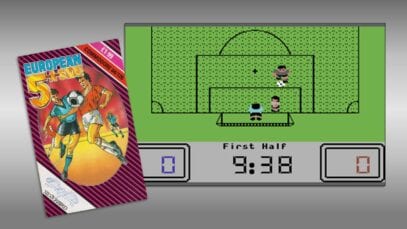 The Silverbird Selection Game Review – European 5-a-side (Commodore 64)