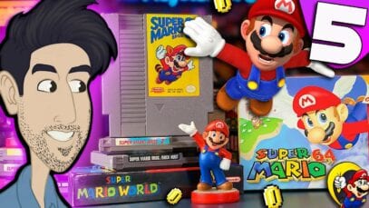 THE TOP 5 BEST SUPER MARIO GRAPHIC STYLES