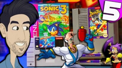 THE TOP FIVE BEST PLAT-FORMER GAMES OF ALL TIME