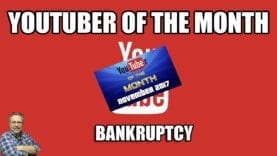 Youtuber Of The Month Bankruptcy