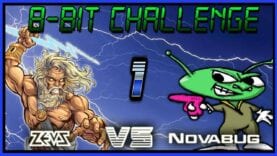 8-Bit Challenge #2: Jumping Jack & ? (Novabug Vs Zeusdaz)