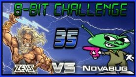 8-Bit Challenge #36: Combat School & ? (Novabug Vs Zeusdaz)