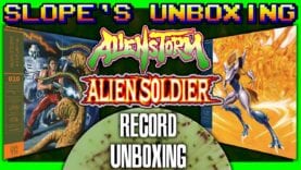 Alien Storm + Alien Soldier record unboxing and review – SGR