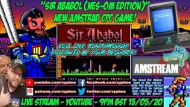 [AMSTRAD CPC] NEW GAME “Sir Ababol” Playthrough! Then AMSTREAM Requests! [Xyphoe Live Stream]