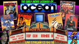 [AMSTRAD CPC] Ocean Software’s Big Movie Licensed Games! Part 1 (1987-1990) [Xyphoe Live Stream]