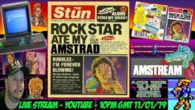 [AMSTRAD CPC] ROCK STAR ATE MY AMSTRAD! Full Playthrough of “Rock Star Ate My Hamster”! #AMSTREAM