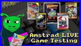 Amstrad Game Testing LIVE Ep62 Feat Thrust II & Ghostbusters