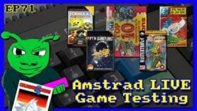 Amstrad Games Testing LIVE Ep71 Feat Arkanoid & The Fifth Quadrant