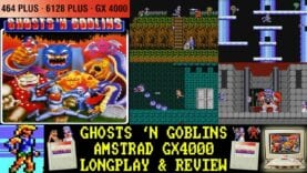 [AMSTRAD GX4000] Ghosts ‘N Goblins – Longplay & Review