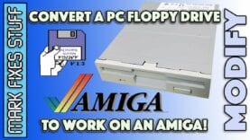 Convert a PC Floppy Drive to work on AMIGA | Easy Mod