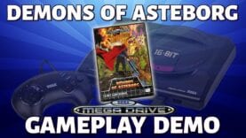 Demons of Asteborg – New Mega Drive/Genesis DEMO