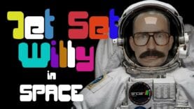 Derek leaves the planet in – JET SET WILLY IN SPACE