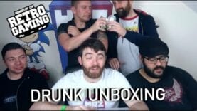 Drunk Unboxing – Mega Haul – With the Grumpy Retro Gamers, Sorax Space and 891!