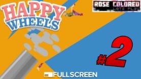 Happy Wheels #1 (w/ FaceCam) | Rose Colored Let’s Play!!