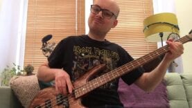 Iron Maiden – Judgement of heaven Bass Cover