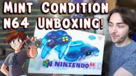 Japanese Ice (Clear) Blue N64 Unboxing & Gameplay!