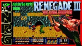 NRG: 5-10 Minutes of Gameplay – Renegade III The Final Chapter [Amstrad CPC]