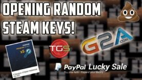 Opening 20 Mystery Steam keys. Loot Box opening. The most keys ever opened at TGS!