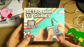 Retro Mini TV Games – Unboxing and Review (200 games plug and play)