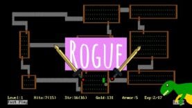 Rogue (1983 – DOS) The Original Rogue-Like! (AKA Death by Emus!)