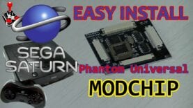 Sega Saturn | Phantom Universal Modchip Install