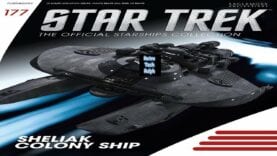 Star Trek Official Starship Collection By Eaglemoss. Issue 177. Sheliak Colony Ship