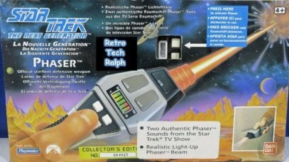 Star Trek Playmates TNG Type 2 Phaser Unboxing and review
