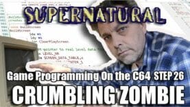 supernatural step26 adding a crumbling zombie