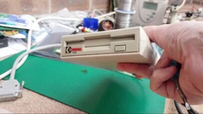 Testing that CD32 / Cumana External Drive Cleaning / IDE Terminator / A4000 Boot From Ext FDD