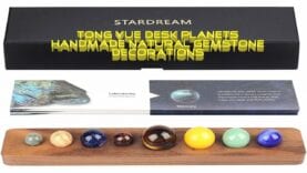 Tong Yue Desk Planets Handmade Natural Gemstone Decorations