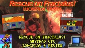 [AMSTRAD CPC] Rescue On Fractalus! – Longplay & Review