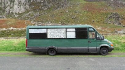 camperbus in Snowden
