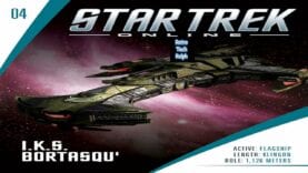 Star Trek Online The Official Starships Collection By Eaglemoss. Issue 4. IKS Bortasqu’