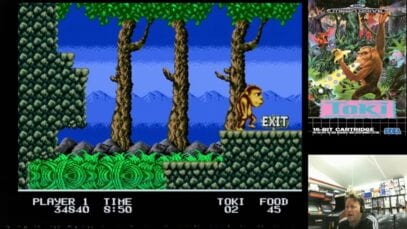 Tubers High Score Challenge – Toki (Megadrive)