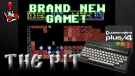 8bit Nibble | The Pit – NEW Commodore Plus/4 Game