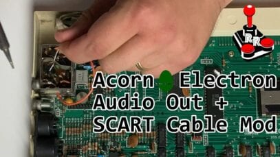 Acorn Electron | Audio Out + SCART Mod