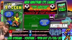 [AMSTRAD CPC] NEW GAME “CPC Soccer” Exclusive Playthrough! Then Amstrad Game Requests! [AMSTREAM]