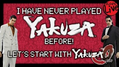 Playing Yakuza for the very 1st time!