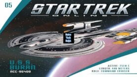 Star Trek Online The Official Starships Collection By Eaglemoss. Issue 5. USS Buran NCC-96400
