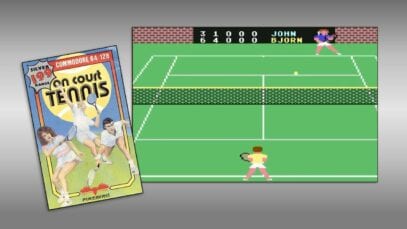 The Silverbird Selection Game Review – On Court Tennis (Commodore 64)