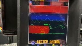 Vectrex Homebrew Game – Vector Patrol – Pickup & Play August 2020