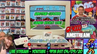 [AMSTRAD GX4000] AMSTREAM – GX4000 Games Night Live! Celebrating 30 Years! + Special Live Guest!!