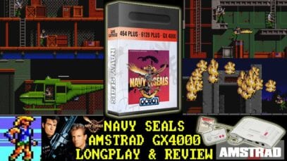 [AMSTRAD GX4000] Navy Seals – Longplay & Review