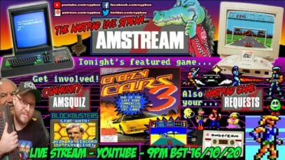 [AMSTRAD CPC] AMSTREAM – “Crazy Cars 3”, Amstrad Game Requests & AMSQUIZ (Blockbusters)!!