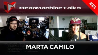 Mean Machine | Talks Podcast – #21 – Marta Camilo | UX Graphic Designer and Twitch Streamer